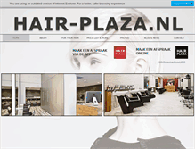 Tablet Screenshot of hair-plaza.nl